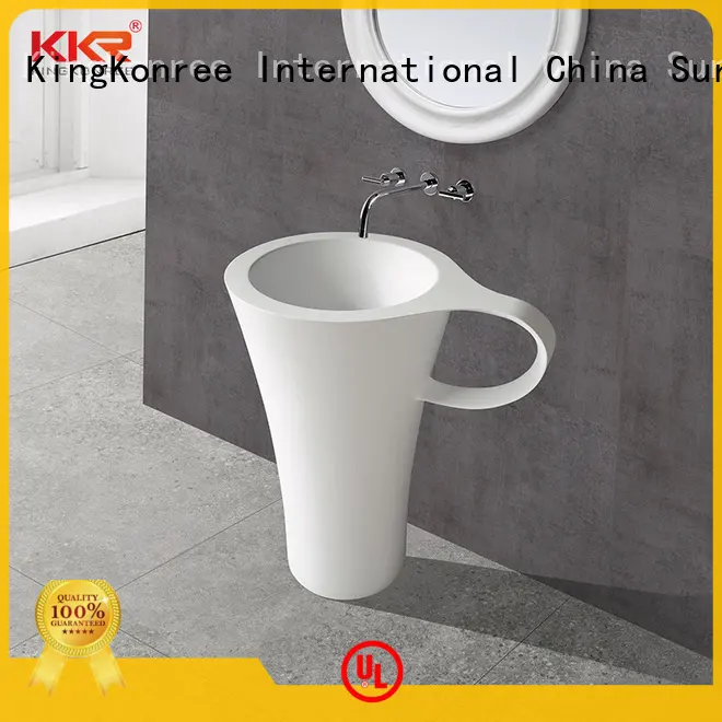 rectangle freestanding bathroom basin factory price for home 1