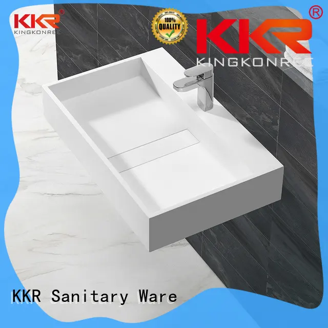 KingKonree wall mounted wash basins customized for hotel 1