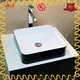 KingKonree sanitary ware above counter basins at discount for home 1