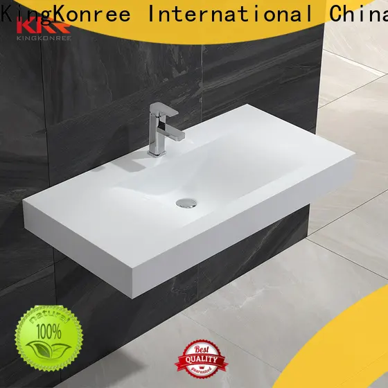 KingKonree wall mounted wash basins manufacturer for hotel 1