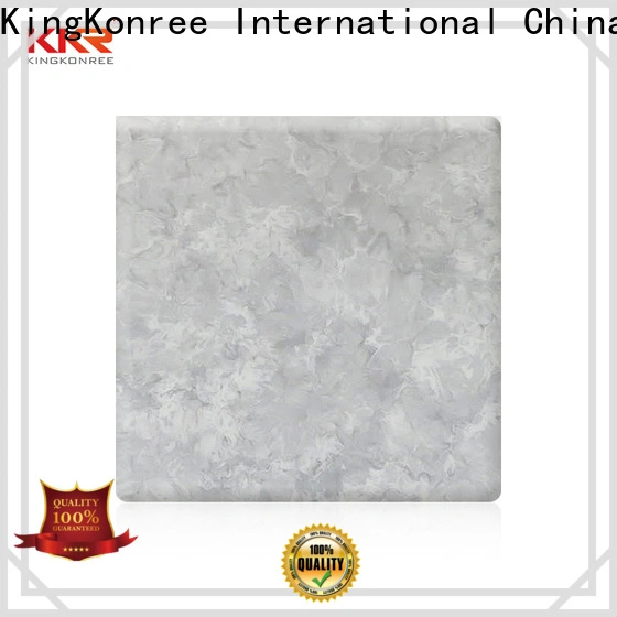 KingKonree solid surface sheets from China for room 1