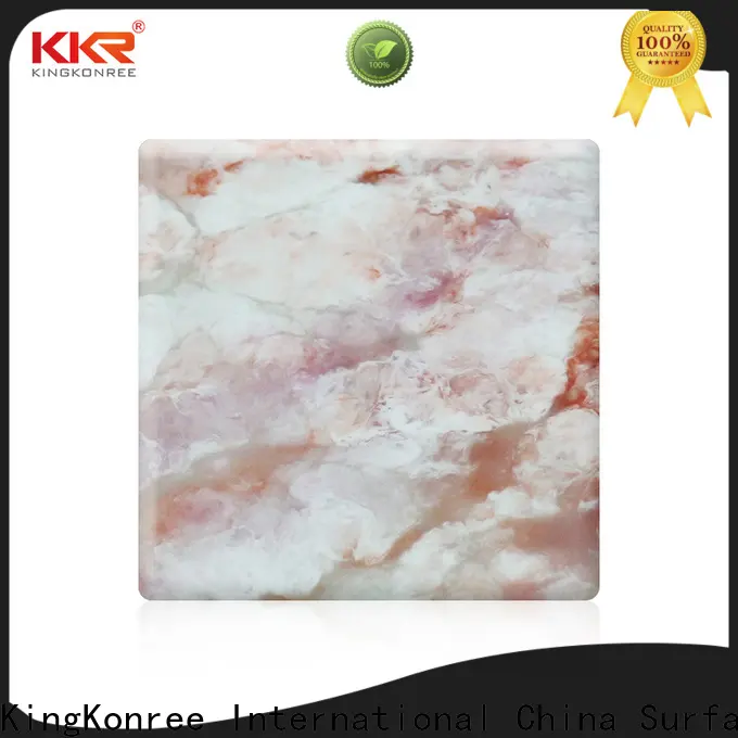 KingKonree acrylic solid surface sheet series for home 1