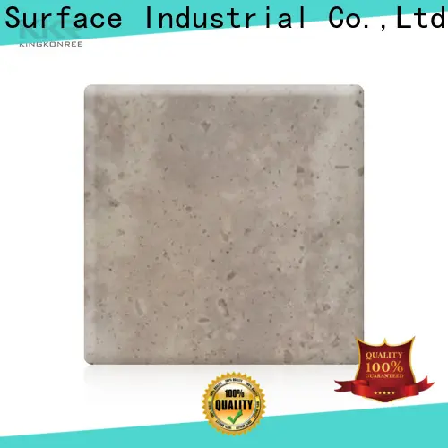 KingKonree popular solid surface sheets customized for hotel 1