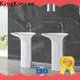 KingKonree pan shape floor standing basin customized for bathroom 1