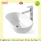 KingKonree pure above counter vessel sink at discount for restaurant 1