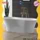 practical acrylic clawfoot bathtub free design for hotel 1