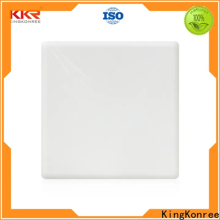 KingKonree black solid surface sheets directly sale for home 1