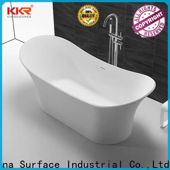 KingKonree matt bathroom freestanding tub free design for hotel 1