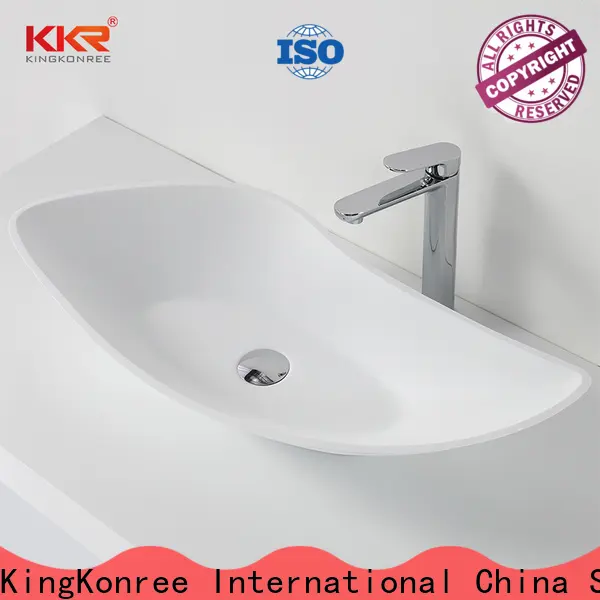 KingKonree approved bathroom countertops and sinks supplier for hotel 1