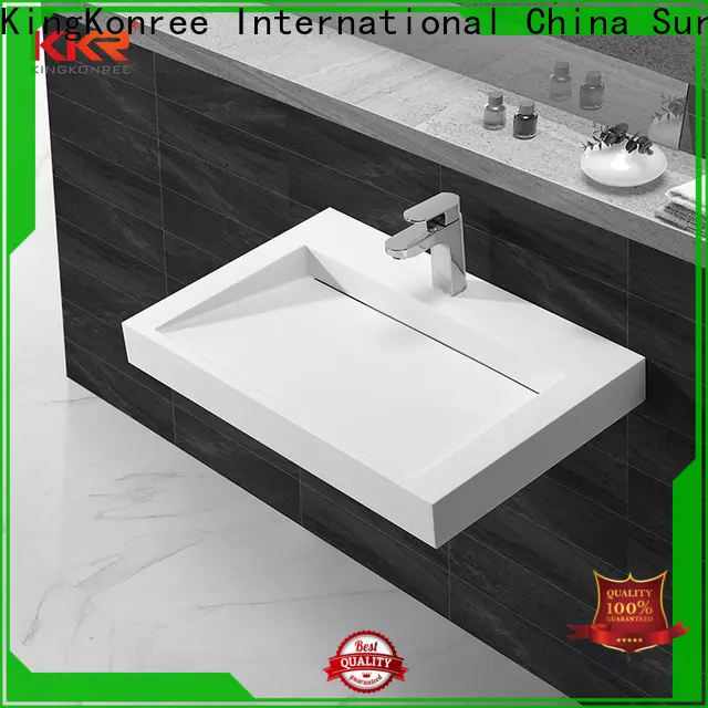 KingKonree double stylish wash basin design for bathroom 1