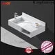 double wall mounted wash basins customized for hotel 1