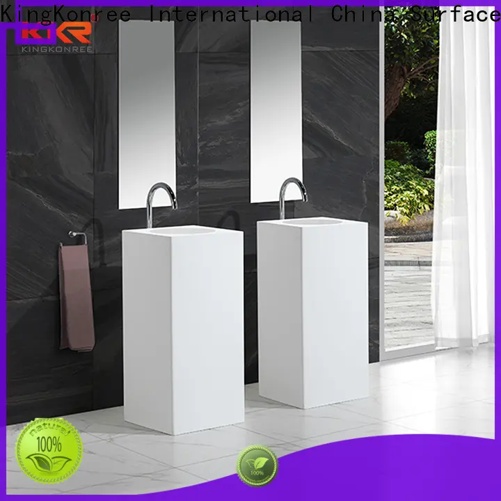 KingKonree height bathroom sink stand supplier for motel 1