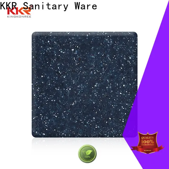 KingKonree white solid surface sheets supplier for hotel 1