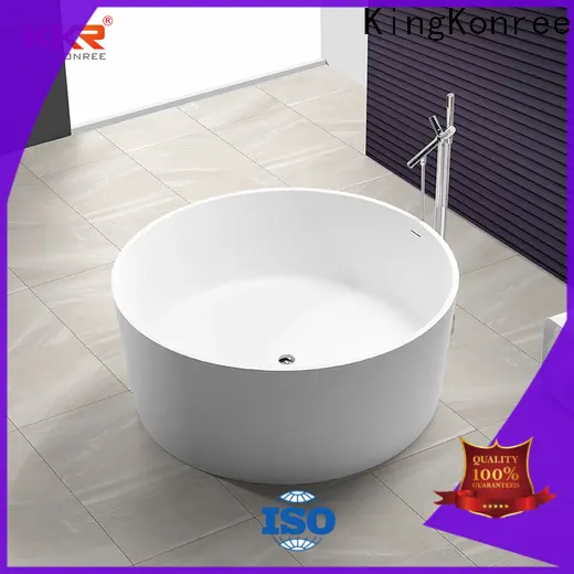 KingKonree hot-sale large freestanding bath ODM for shower room 1