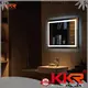 KingKonree large vanity mirror customized design for toilet 1