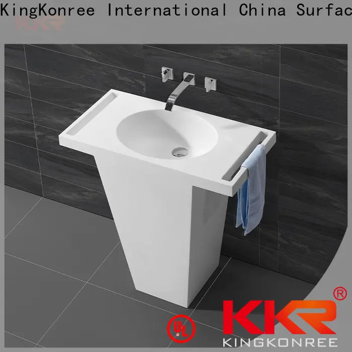 KingKonree free standing wash basin design for hotel 1