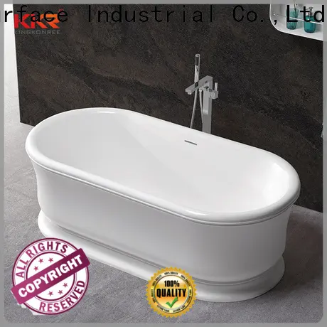 hot selling solid surface freestanding tub free design for shower room 1