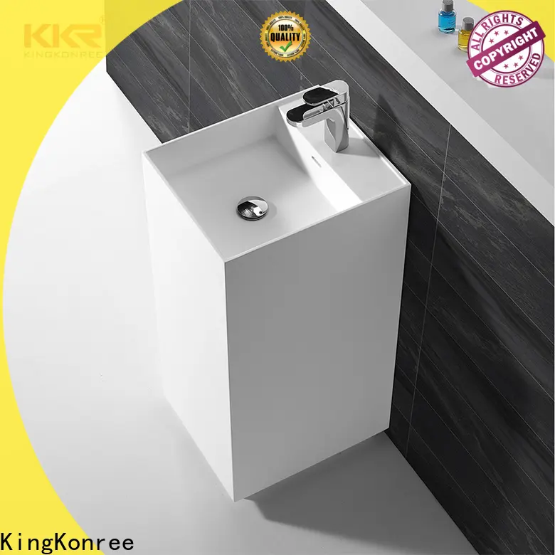 KingKonree soild surface bathroom sanitary ware supplier for hotel 1