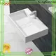 KingKonree concrete wall mounted wash basins design for bathroom 1