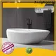 KingKonree finish rectangular freestanding bathtub custom for shower room 1