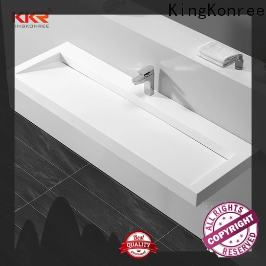 KingKonree wall hung cloakroom basin supplier for toilet 1