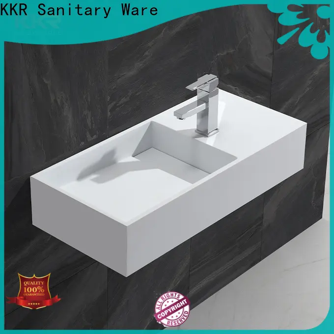 sturdy wall hung basin sink for bathroom 1