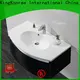 stable wash basin with cabinet hindware customized for hotel 1