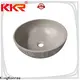 KingKonree sanitary ware small countertop basin design for room 1