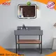 KingKonree integrated custom vanity tops latest design for motel 1