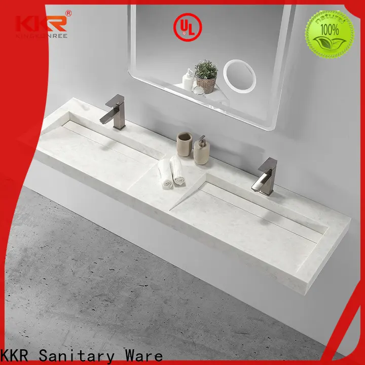 KingKonree sturdy wall mounted wash basin design for toilet 1