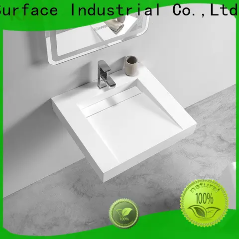 KingKonree brown wall hung vanity basin supplier for hotel 1