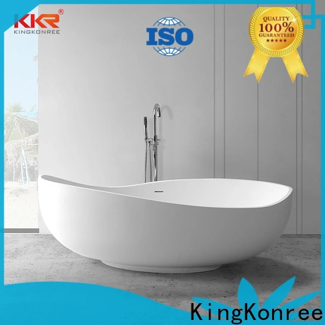 KingKonree marble acrylic clawfoot bathtub custom for bathroom 1