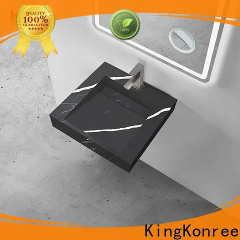 KingKonree wall hung wall hung vanity basin manufacturer for toilet 1