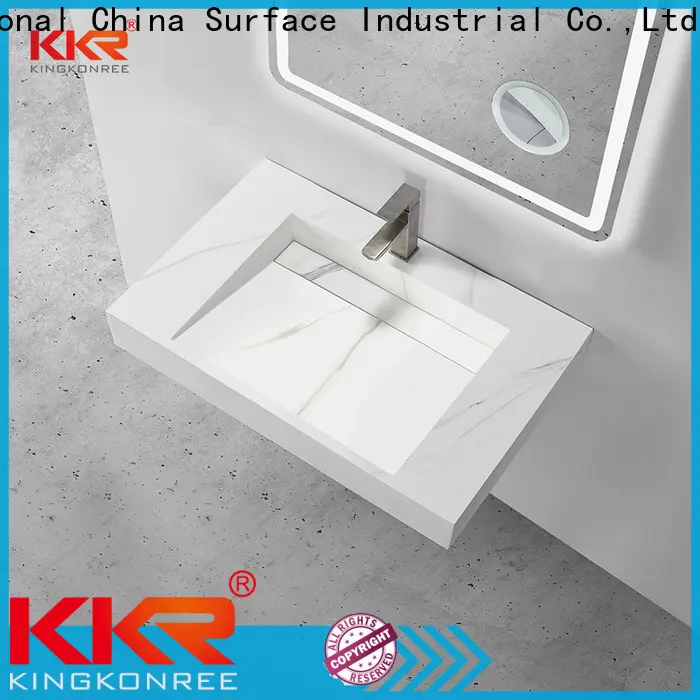 rectangle wall hung basin manufacturer for bathroom 1