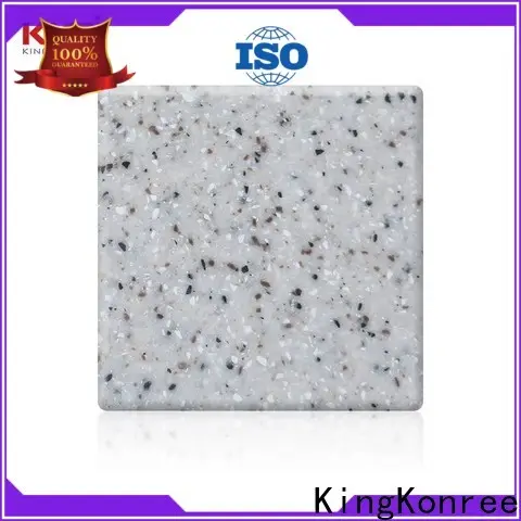 KingKonree artificial stone solid surface sheets with good price for room 1
