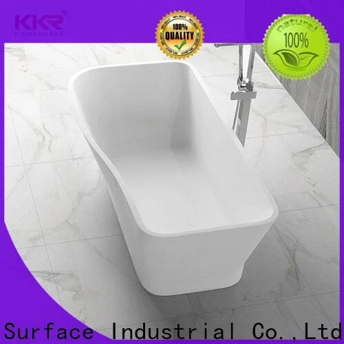 KingKonree matt acrylic freestanding bathtub OEM 1