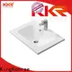 KingKonree slope wash basin with cabinet online supplier for motel 1