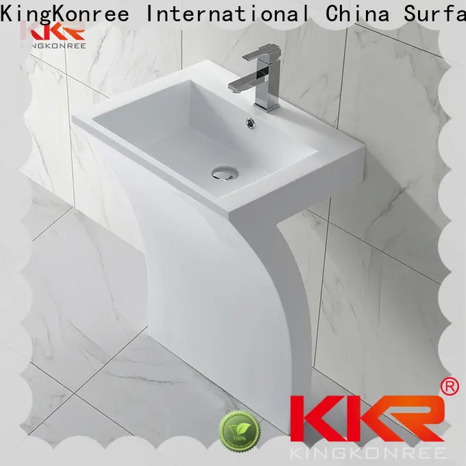 KingKonree stable freestanding bathroom basin customized for home 1