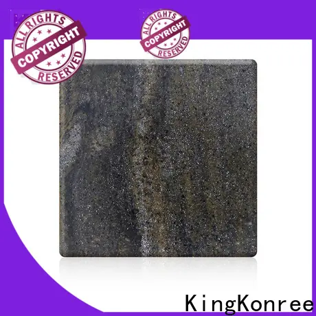 KingKonree acrylic solid surface sheet from China for indoors 1