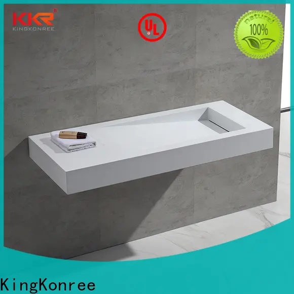 slope wall mounted wash basins customized for hotel 1