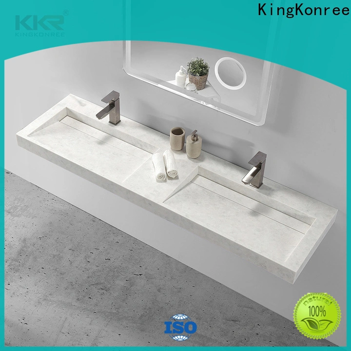 KingKonree fancy wall hung wash basin manufacturer for home 1