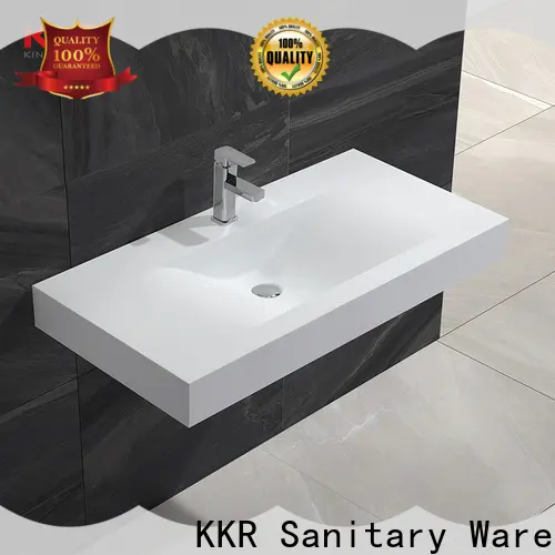 KingKonree wall hung bathroom basins supplier for toilet 1