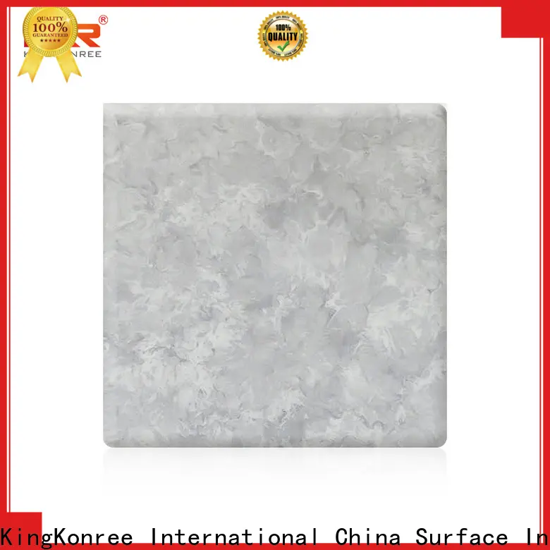 KingKonree solid surface sheets design for indoors 1
