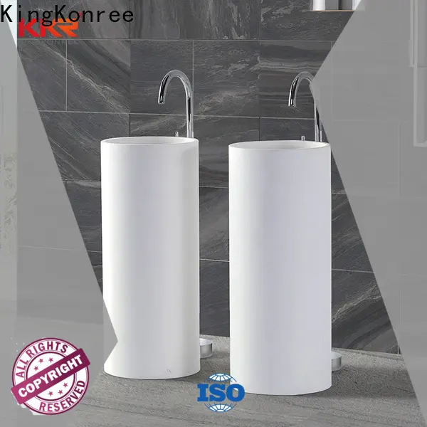 KingKonree stable bathroom sink stand customized for hotel 1