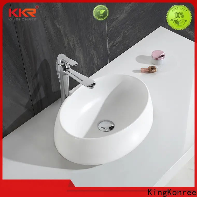 KingKonree thermoforming above counter vanity basin at discount for room 1