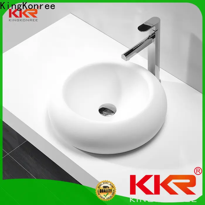 KingKonree top mount bathroom sink customized for hotel1 1