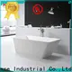 KingKonree solid surface freestanding tub at discount for shower room 1