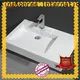 fancy wall hung bathroom basins customized for bathroom 1