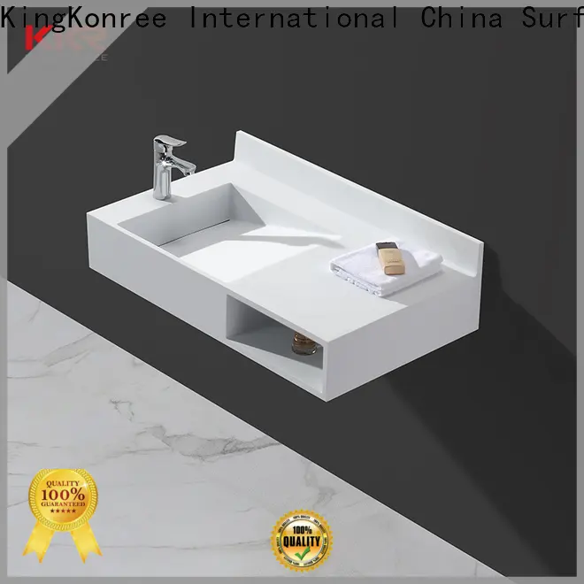 sturdy wall hung basin customized for home 1
