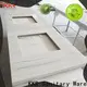 KingKonree royal solid surface bathroom countertops under-mount for hotel 1